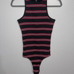 Hollister Stripped Bodysuit